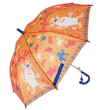 Зонт детский "Буба" 45см, ткань, полуавтомат 329179