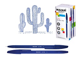 Ручка шариковая Ultra, синяя, чернила на масляной основе M-5711-70