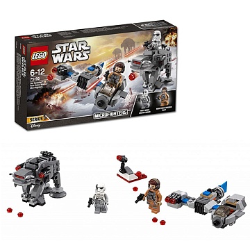 Lego Star Wars Бой пехотинцев Первого Ордена против спидера на лыжах™ 75195 Звездные войны