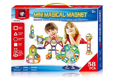 Магнитный конструктор Magical Magnet (58 деталей)