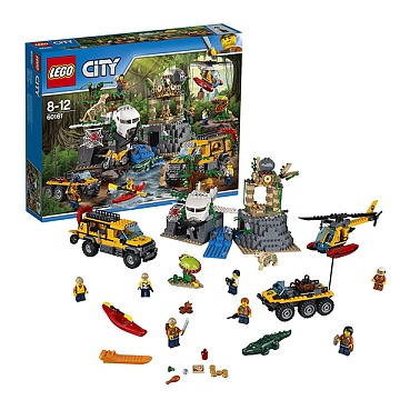 Lego City База исследователей джунглей  60161 Лего Город