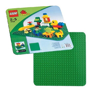 Lego Duplo Строительная пластина (38х38) 2304 Лего Дупло