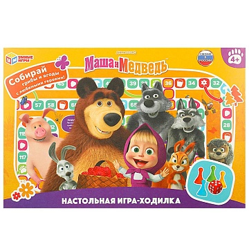 Настольная игра-ходилка "Маша и Медведь" 354704