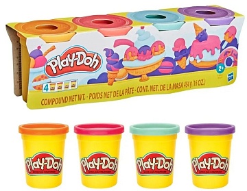 Play-Doh набор из 4 баночек E4869