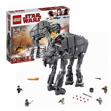 Lego Star Wars ШТУРМОВОЙ ШАГОХОД ПЕРВОГО ОРДЕНА  75189 Звездные войны