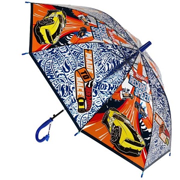 Зонт детский прозрачный "Хот Вилс" 50см 268901