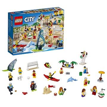 Lego City Отдых на пляже - жители 60153 Лего Город