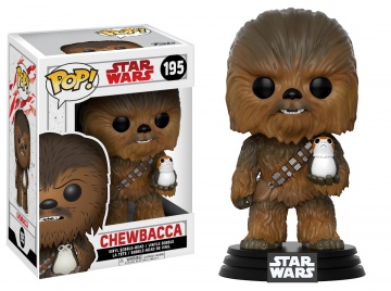 Фигурка Funko POP! Bobble: Star Wars: The Last Jedi: Chewbacca w/ Porg 14748