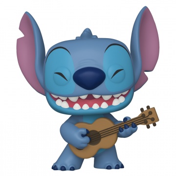 Фигурка Funko POP! Disney Lilo & Stitch Stitch with Ukulele 55615 (10702070/160621/0178338, Вьетнам)