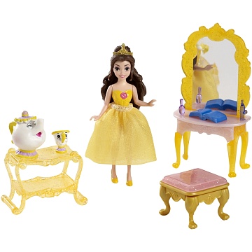 Disney Princess Кукла Принцессы Дисней Бэлль в наборе с аксессуарами CJP36 CJP37