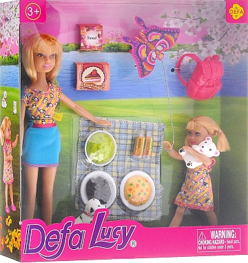Набор кукол Defa Lucy: Пикник 