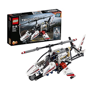 Lego Technic Сверхлёгкий вертолёт 42057 Лего Техник 