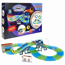 Гибкий трек Полиция 139 деталей Т59311