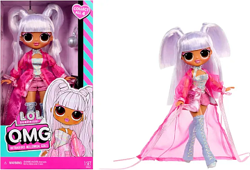 ЛОЛ СЮРПРАЙЗ Кукла ОМГ Серия 10 Китти К с акс. L.O.L. SURPRISE! 68745