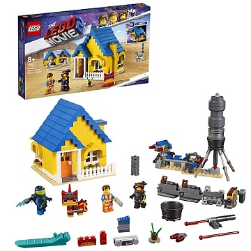 LEGO MOVIE Дом мечты: Спасательная ракета Эммета! 70831 Лего Фильм