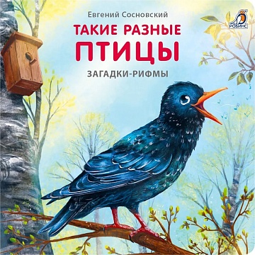 Книжки - картонки. Загадки - рифмы. Такие разные птицы