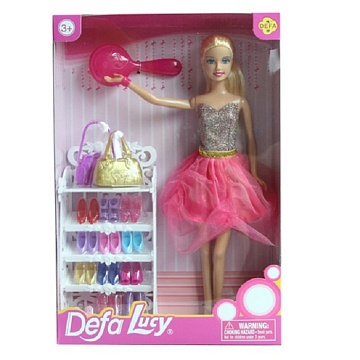 Кукла "Defa Lucy" с набором обуви