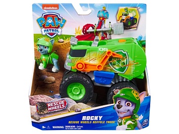 Щенячий патруль. Игровой набор Rescue Wheels с фигуркой Рокки. Paw Patrol 63578