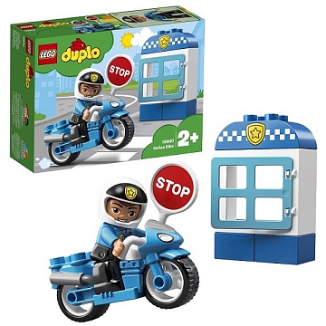 Lego Duplo Полицейский мотоцикл 10900 Лего Дупло