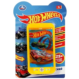 Телефон музыкальный Hot Wheels с голографическим экраном 364577