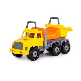 Супергигант-2, автомобиль-каталка (жёлто-оранжевый) 24583