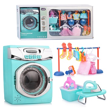 Бытовая техника "Стиральная машинка" с аксессуарами для стирки A1001-6