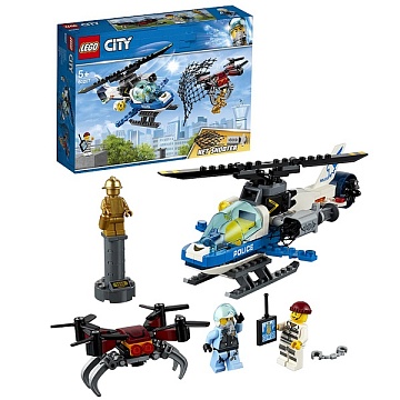 Lego City Воздушная полиция: погоня дронов 60207 Лего Город