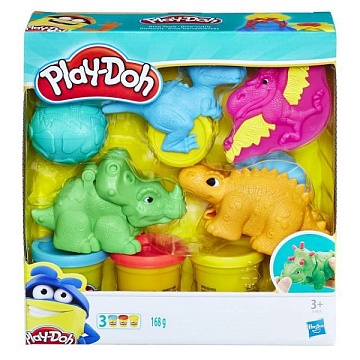 PLAY-DOH. Набор игровой Малыши-Динозаврики E1953