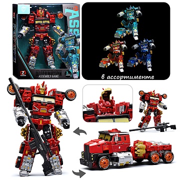 Робот трансформирующийся в грузовую машину, в коробке 908-18B