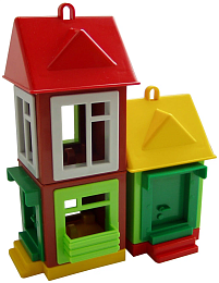 Панельный дом (Игры и игрушки развивающие) С-164-Ф