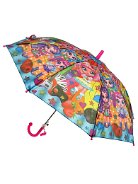 Зонт детский «Куклы-модницы» со свистком, 45см 372249