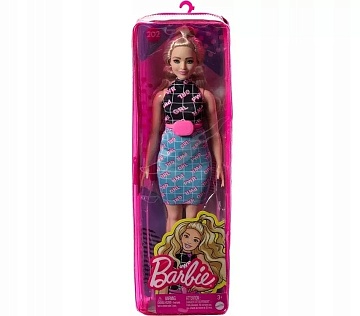 BARBIE Кукла "Барби блондинка серия Модницы арт.HJT01 FBR37