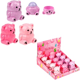 Lukky бальзам для губ с блёстками 