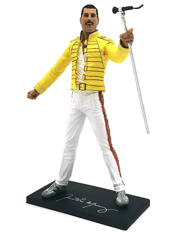 Фигурка Queen Freddie Mercury Yellow Jacket 18см 420669 (10013160/200824/3254962/1, Китай)