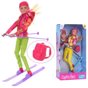 Кукла Defa Lucy "Катание на лыжах"