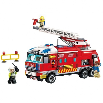 Конструктор 2807 366дет Fire Rescue Fire Command Truck