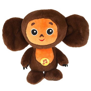 Мягкая игрушка "Чебурашка" 17см, муз чип, в пакете 380080