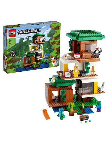Lego Minecraft Современный домик на дереве 21174 Лего Майнкрафт