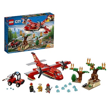 Lego City Пожарный самолёт 60217 Лего Город