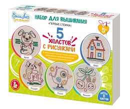 Набор для творчества. Вышивка на холсте 