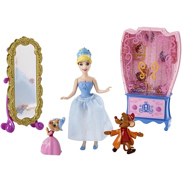 Disney Princess: Кукла Золушка (в наборе с аксессуарами)