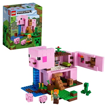 Lego Minecraft Дом-свинья 21170 Лего Майнкрафт