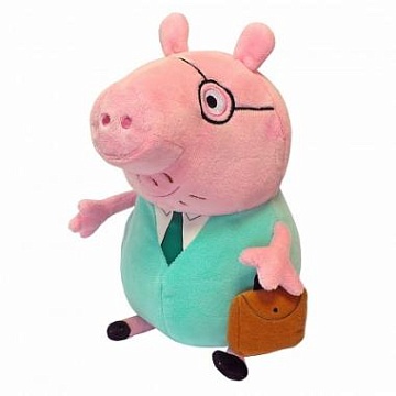 Peppa Pig. Папа Свин с кейсом, 30см 30292