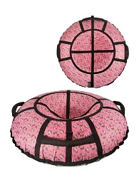 Тюбинг X-Match Розовый 100см 582594 