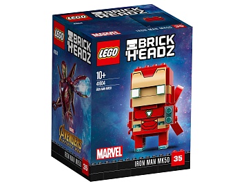 Lego BrickHeadz Железный человек 41604 Лего БрикХэдс