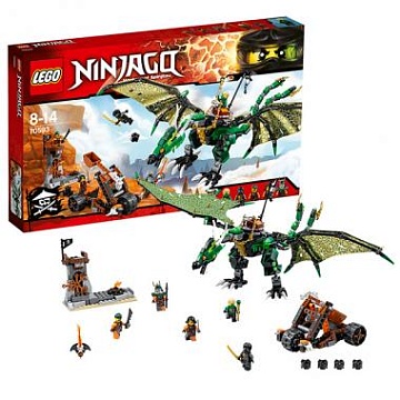 Lego Ninjago Зелёный Дракон 70593 Лего Ниндзяго--