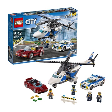 Lego City Стремительная погоня 60138 Лего Город