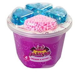 Лизун ТМ Slimer Смешай и играй фиолетовый 250 мл SR156