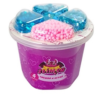 Лизун ТМ Slimer Смешай и играй фиолетовый 250 мл SR156