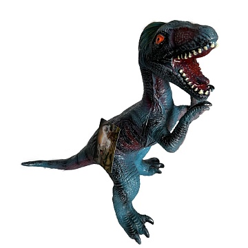 Динозавр резиновый большой со звуком в асс. 